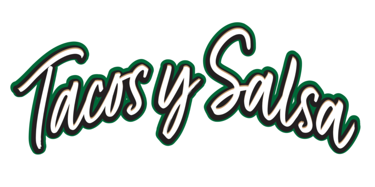 Tacos Y Salsa Logo Green Clean